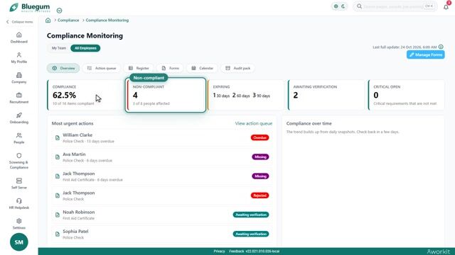 Preview frame of the Compliance video overview